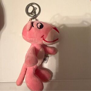 Pink Panther Keychain Plush